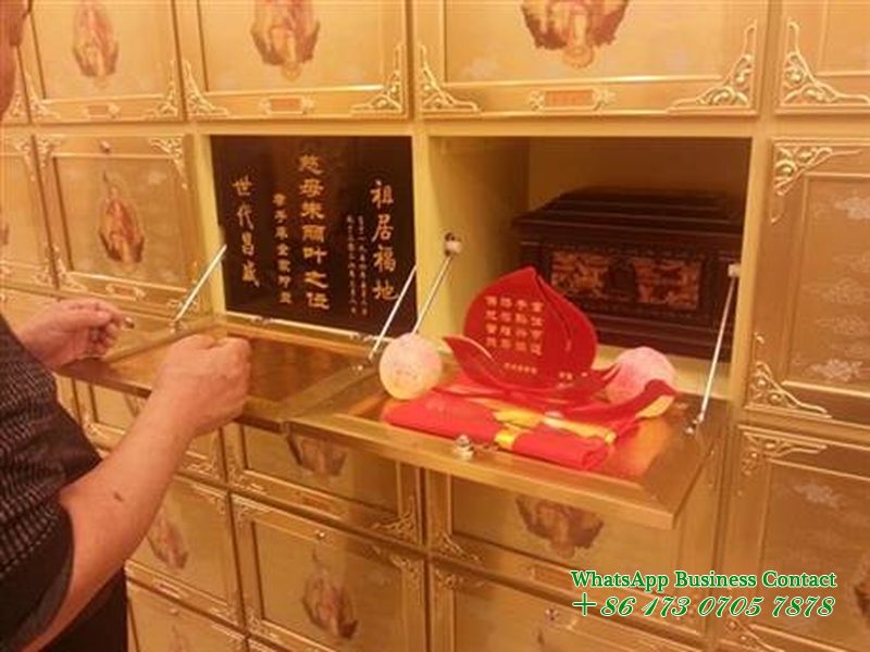 마을 공익성 유골당 건설용 보관대