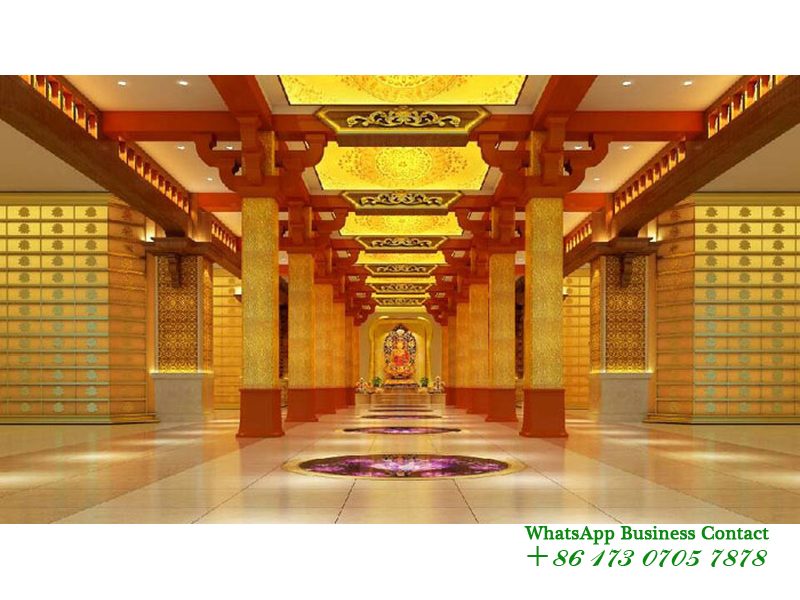 안식 기념당 유골 보관대