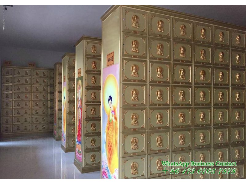 마을 유골당 유골함 보관장