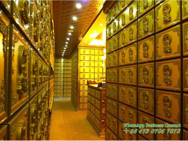 공원 묘지 유골 보관대