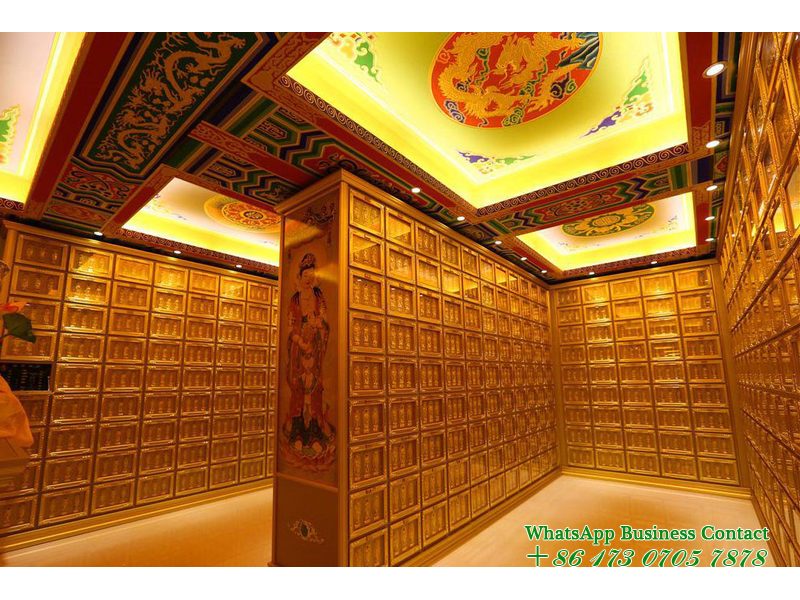 유골 보관함 선반