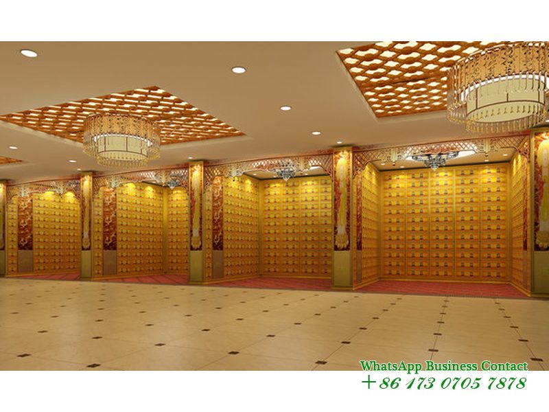 쌍둥이 유골함 보관대