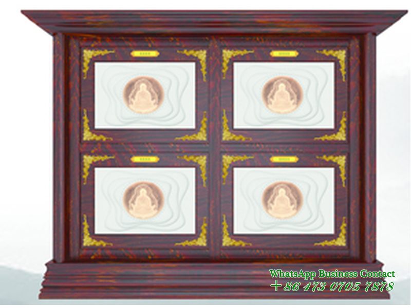 3단 가족용 유골 보관대