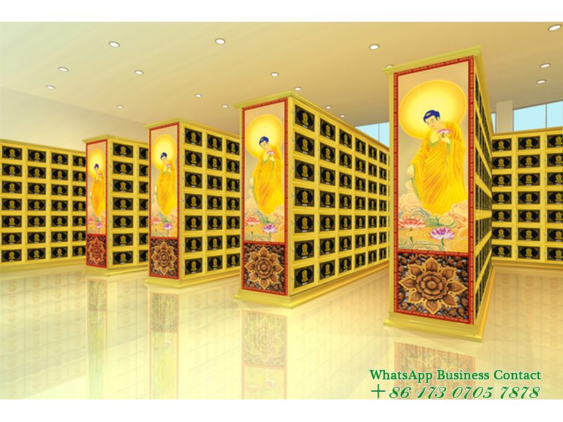 유골 기념당 보관함