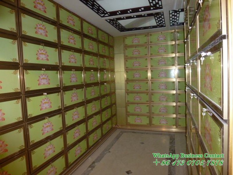 장례식장 유골함 보관대