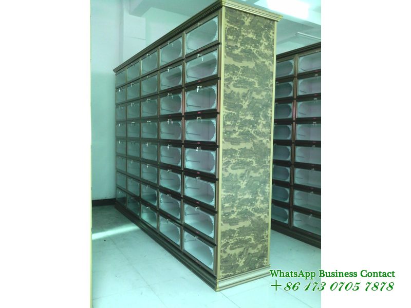 장례 관리처 유골 위탁 격자