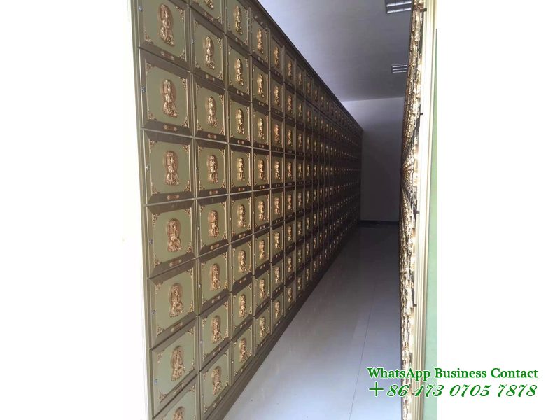 극락전 유골 보관대