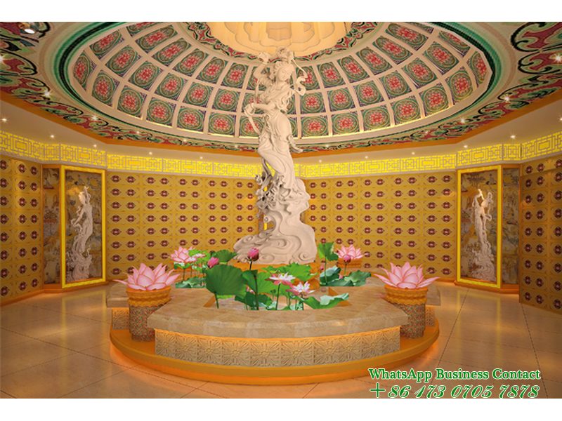 유골 안식당 보관장